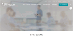 Desktop Screenshot of grouphealth.ca